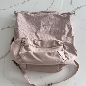 lululemon athletica Easy Days Light Pink Backpack